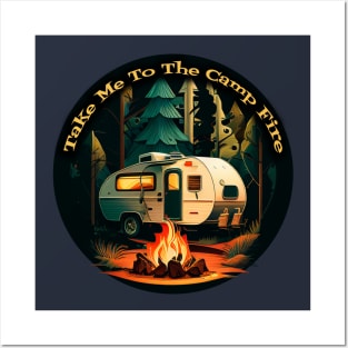 Camp Fire Gift Ideas Posters and Art